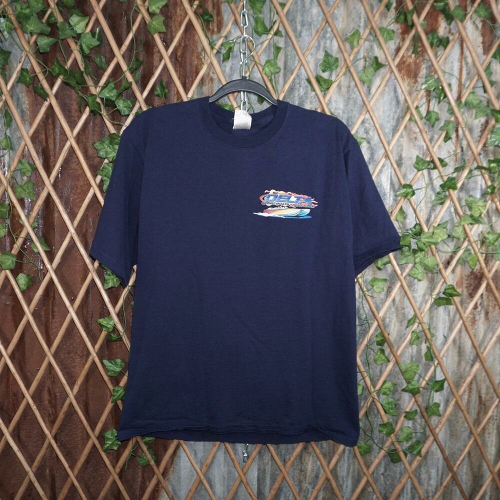 L - Vintage Y2K American Vintage T-Shirts delta sport boats